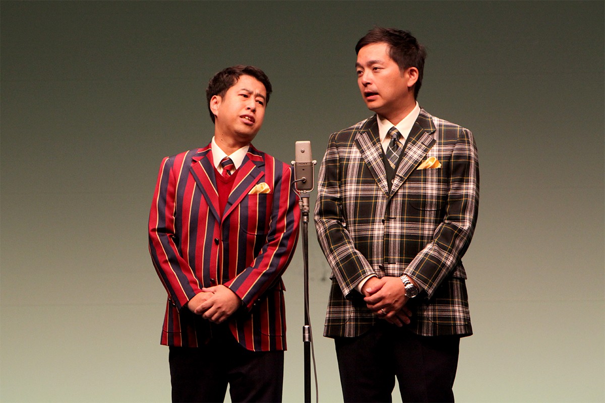 ウエストランドの井口浩之（左）と河本太