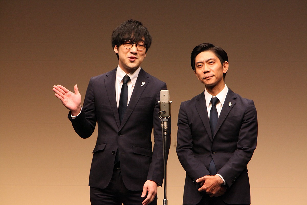 キュウのぴろ(左)と清水誠