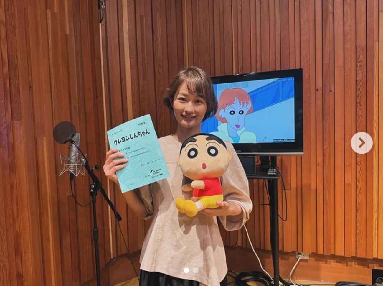 佐藤ちひろアナのインスタグラムから