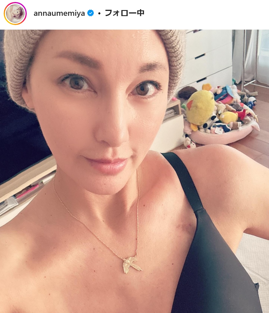 梅宮アンナのインスタグラムから