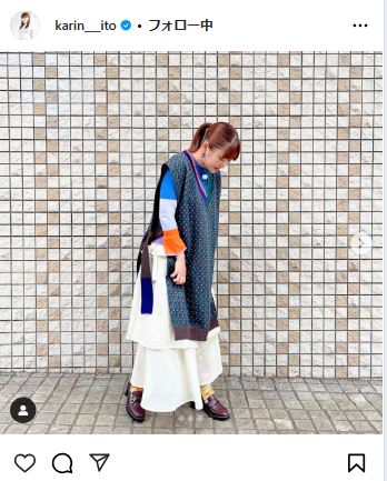 伊藤かりんのインスタグラムから