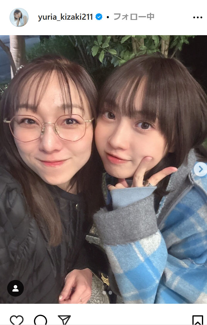 木崎ゆりあのインスタグラムから