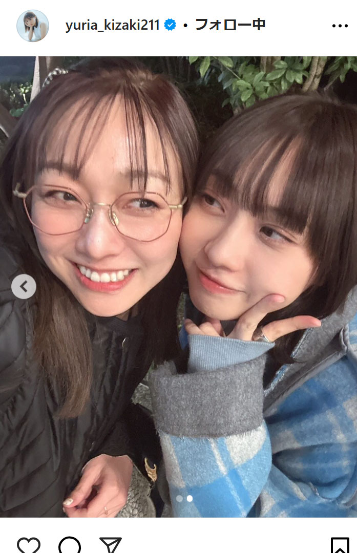 木崎ゆりあのインスタグラムから