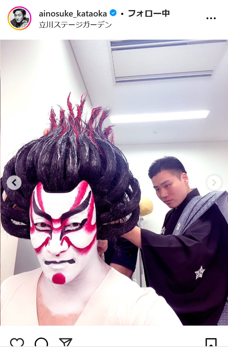 片岡愛之助のインスタグラムから