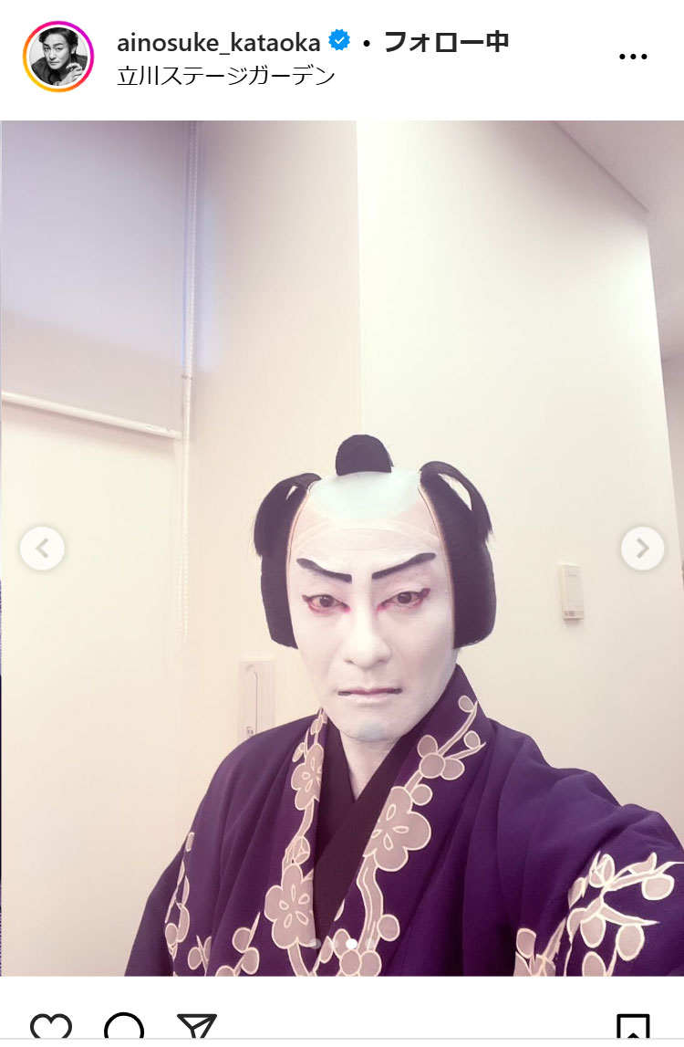 片岡愛之助のインスタグラムから