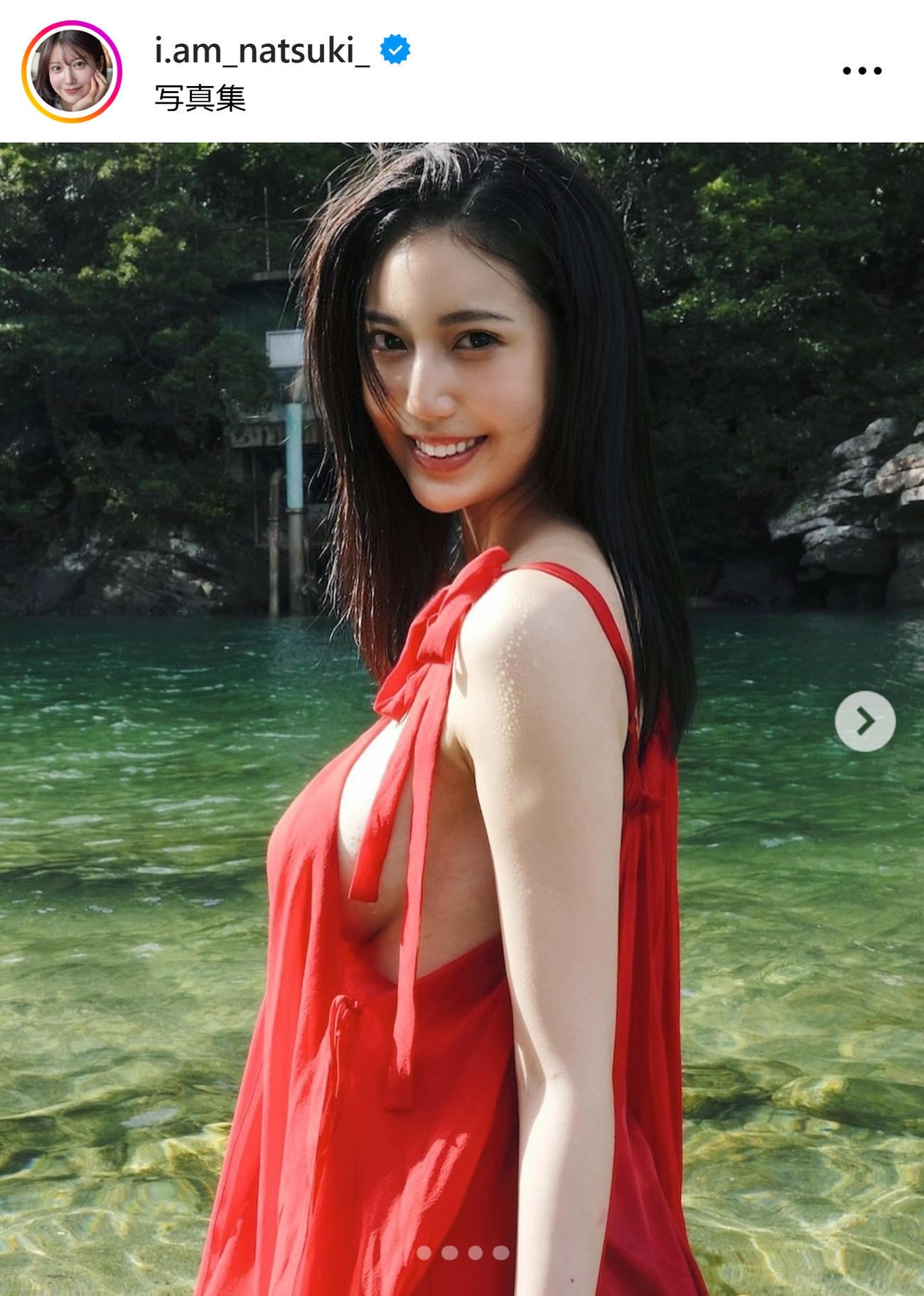 阿部なつきのインスタグラムから