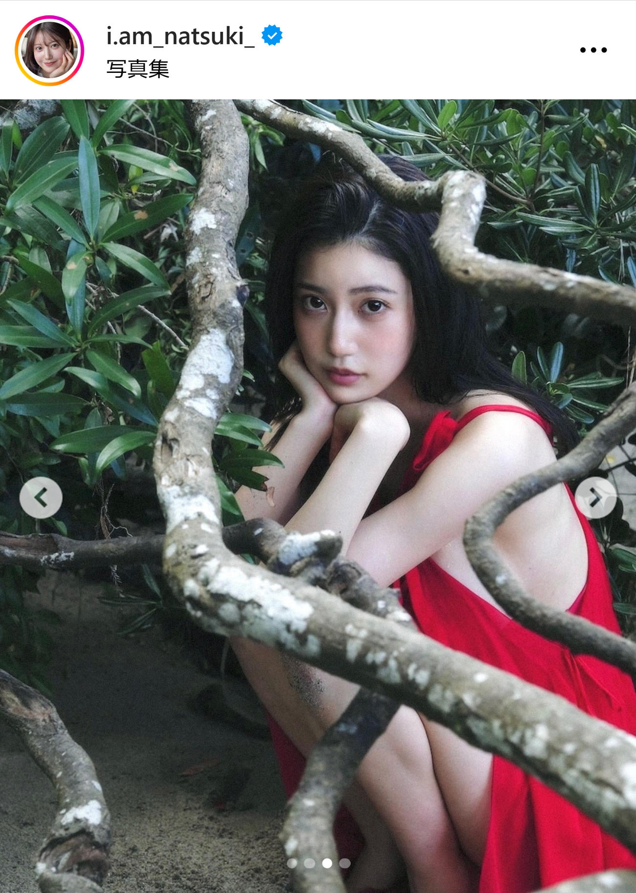 阿部なつきのインスタグラムから