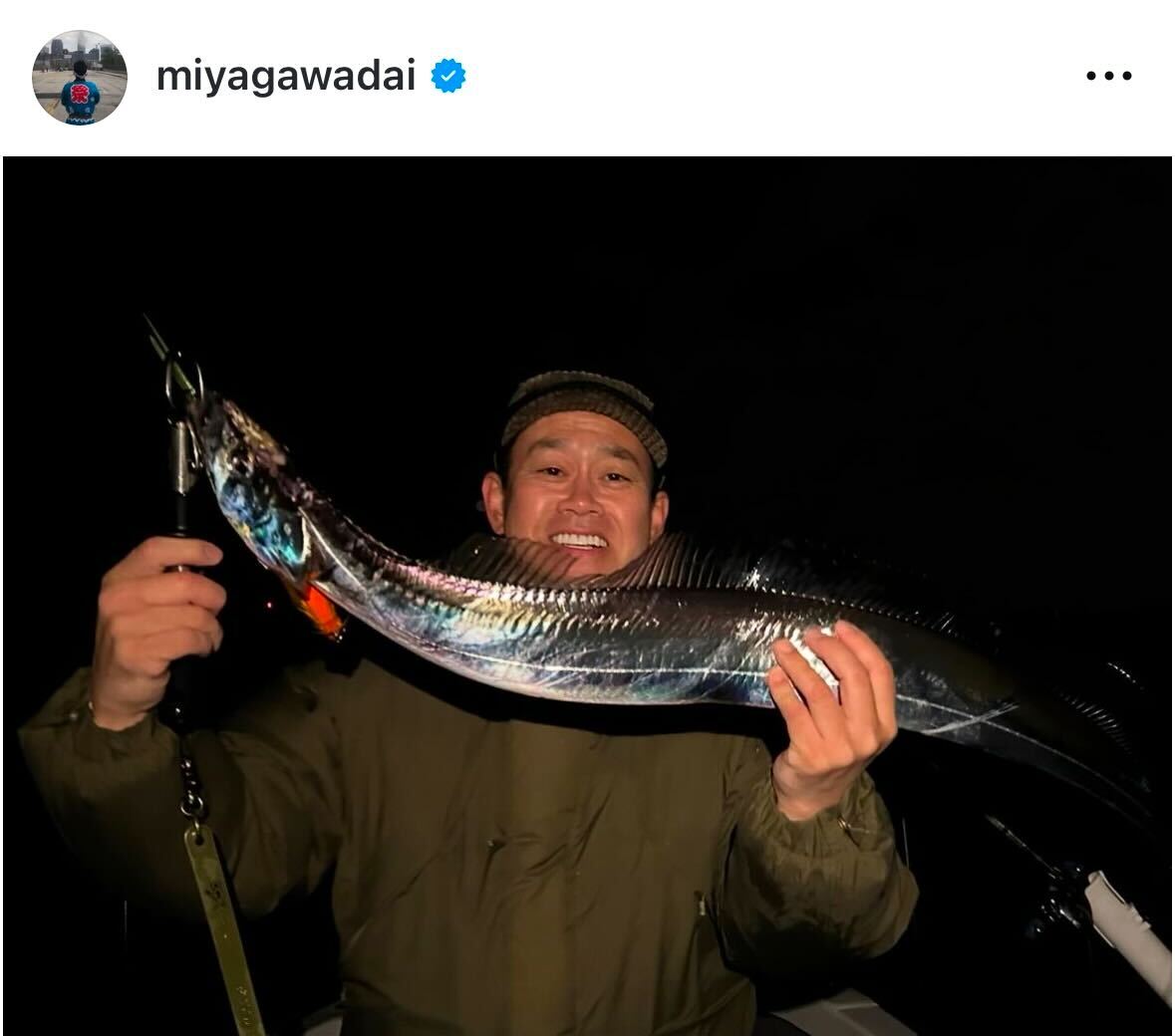 宮川大輔のインスタグラムから