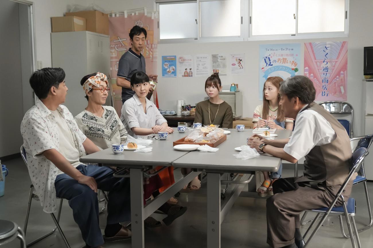 NHK連続テレビ小説「おむすび」の1場面（C）NHK