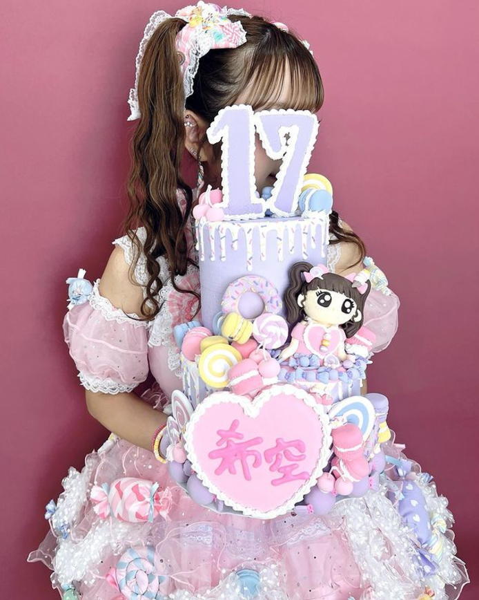 希空のインスタグラムから