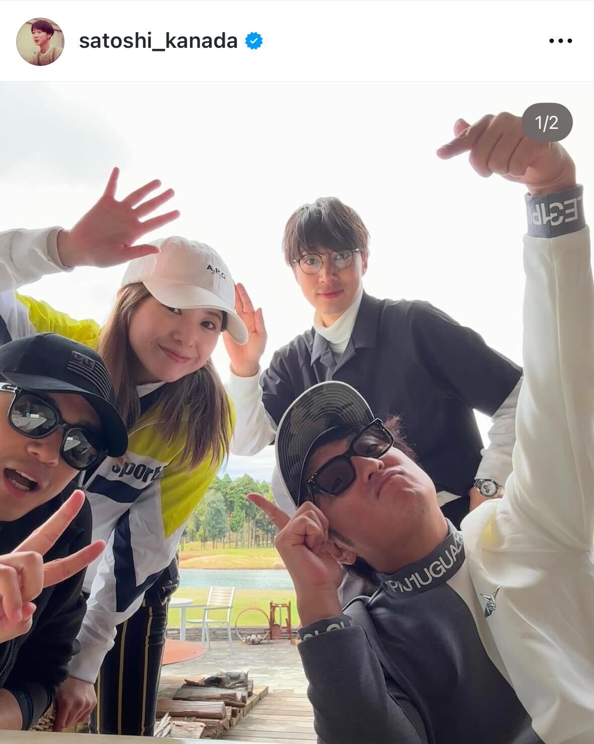 はんにゃ．金田哲のインスタグラムから