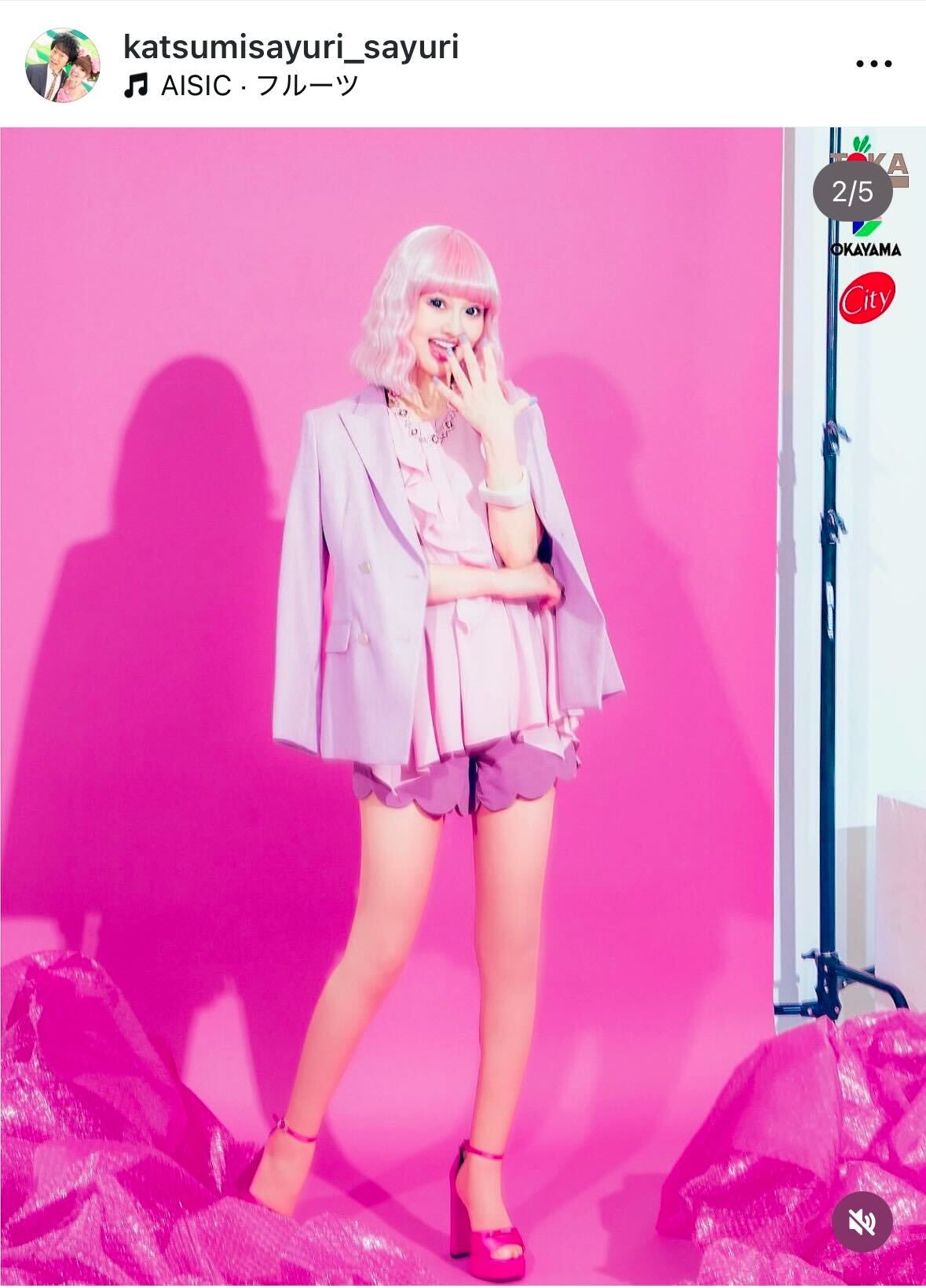 さゆりのインスタグラムから