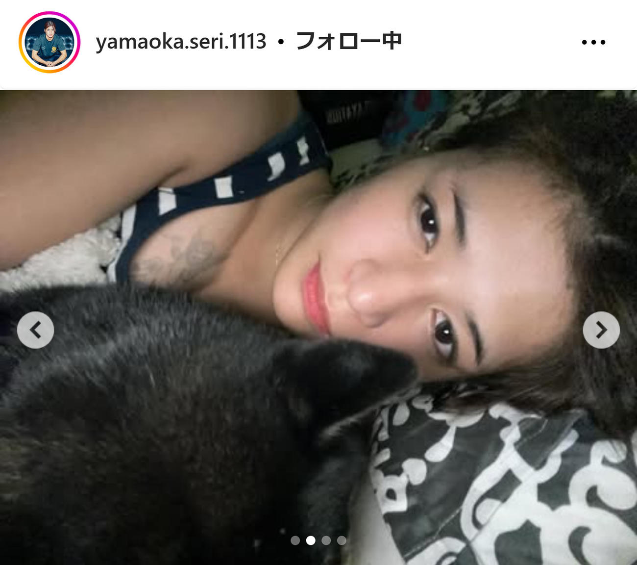 山岡聖怜のインスタグラムから