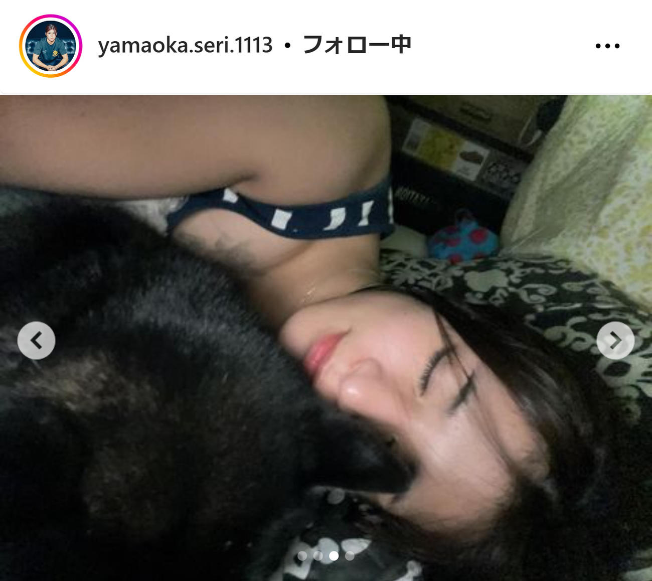 山岡聖怜のインスタグラムから