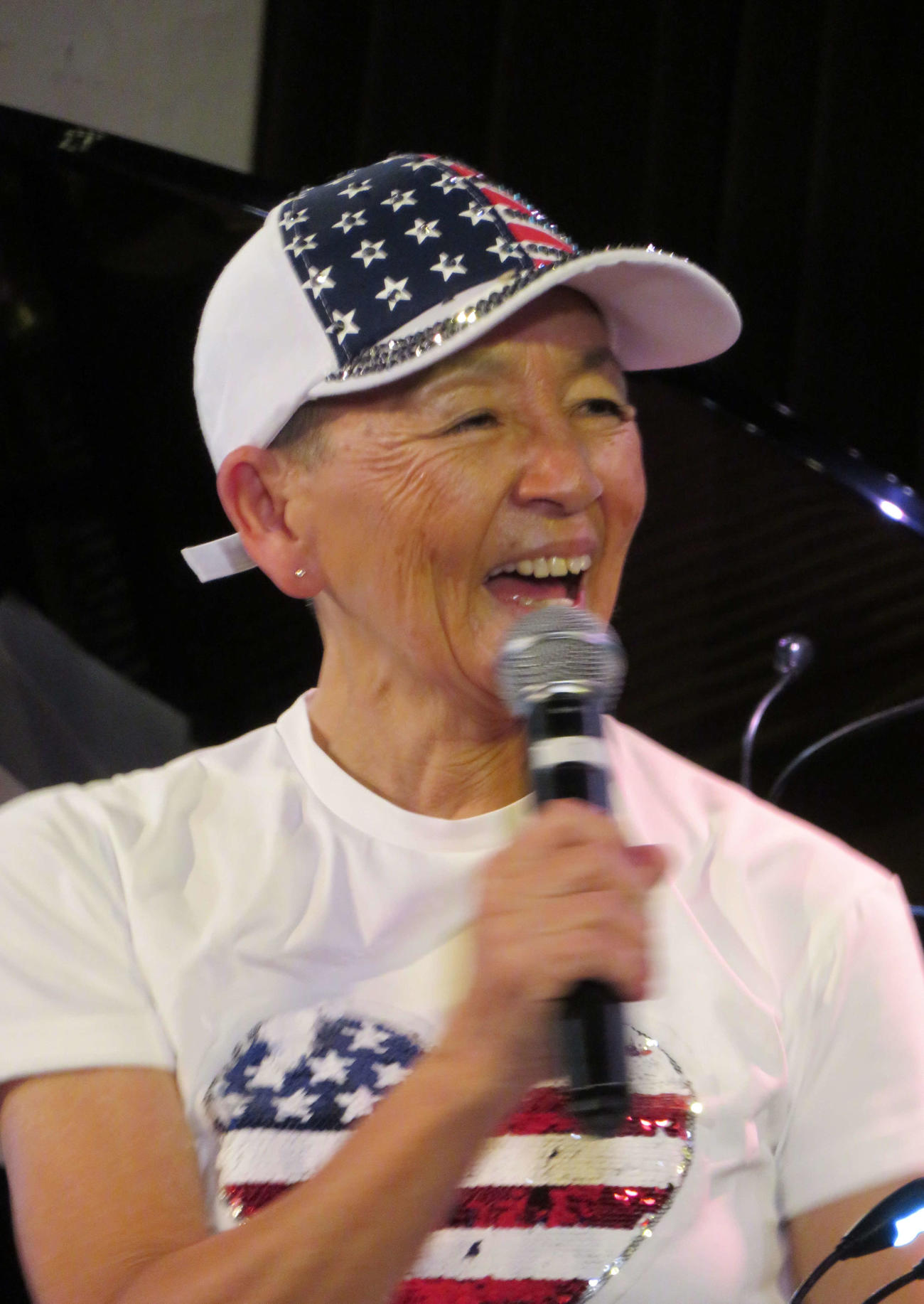 ソロライブを行った田代みどり