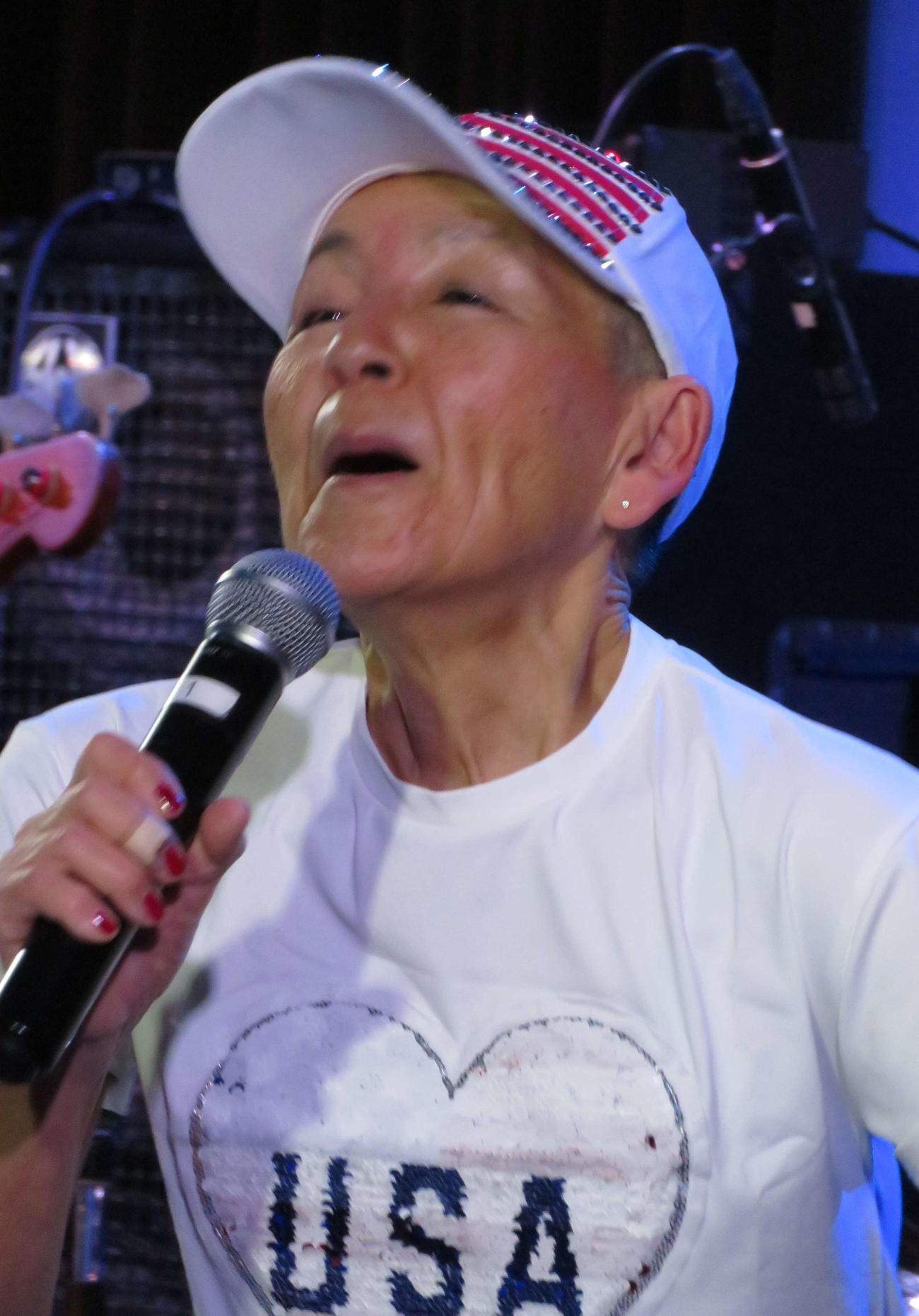ソロライブを行った田代みどり