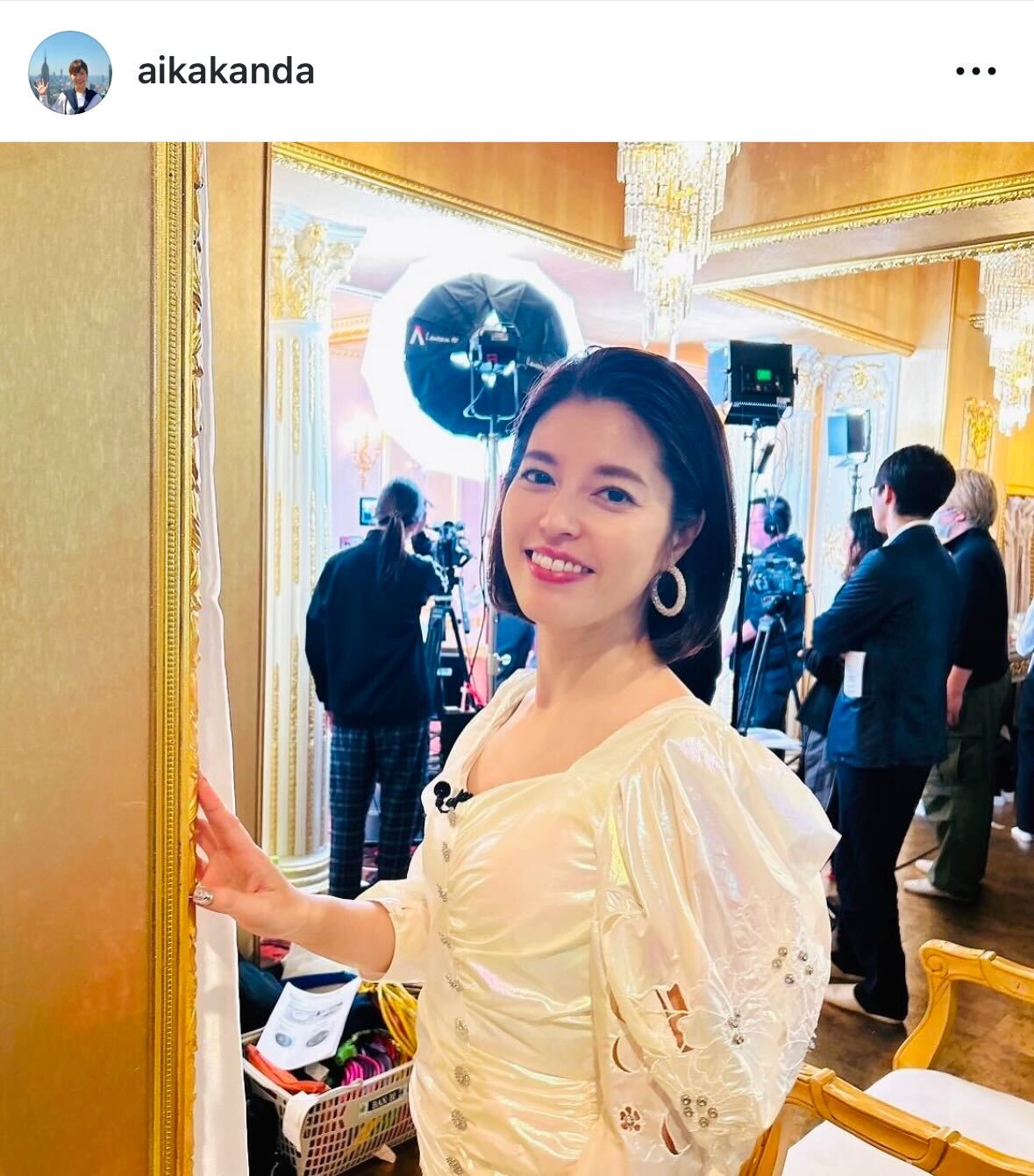 神田愛花のインスタグラムから