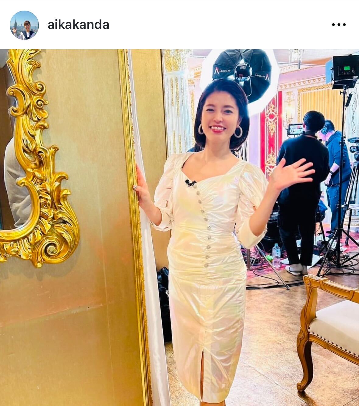 神田愛花のインスタグラムから
