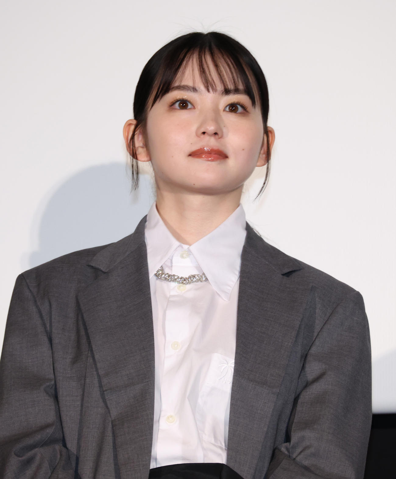 映画「正体」公開初日舞台あいさつを行った山田杏奈（撮影・中島郁夫）