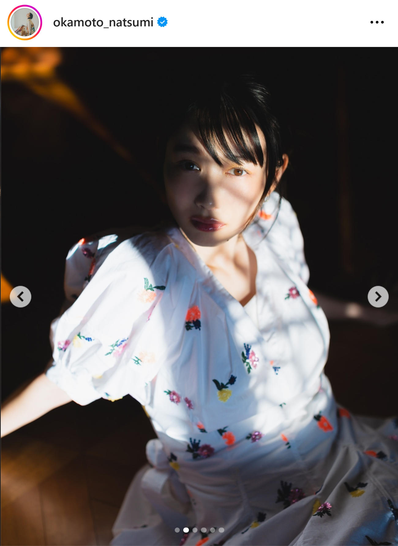 岡本夏美のインスタグラムから