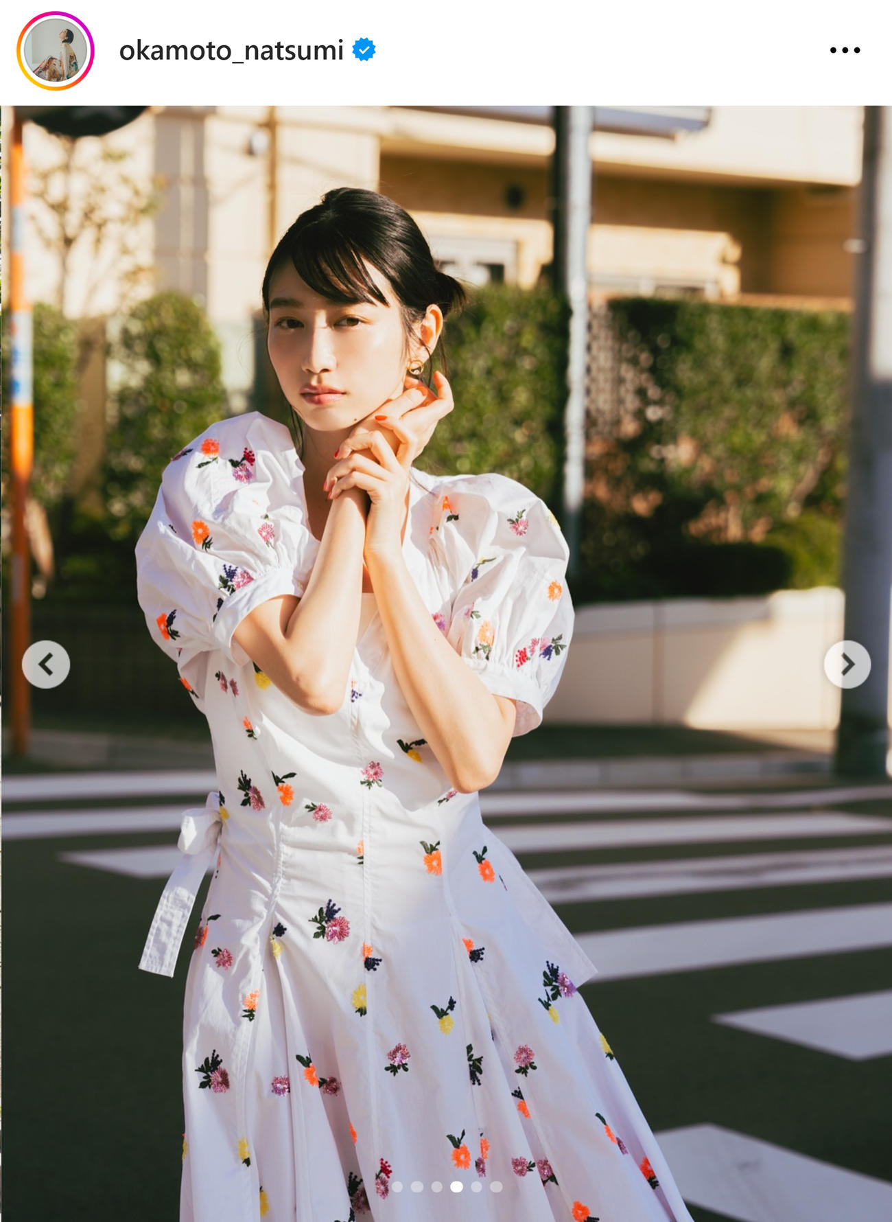 岡本夏美のインスタグラムから
