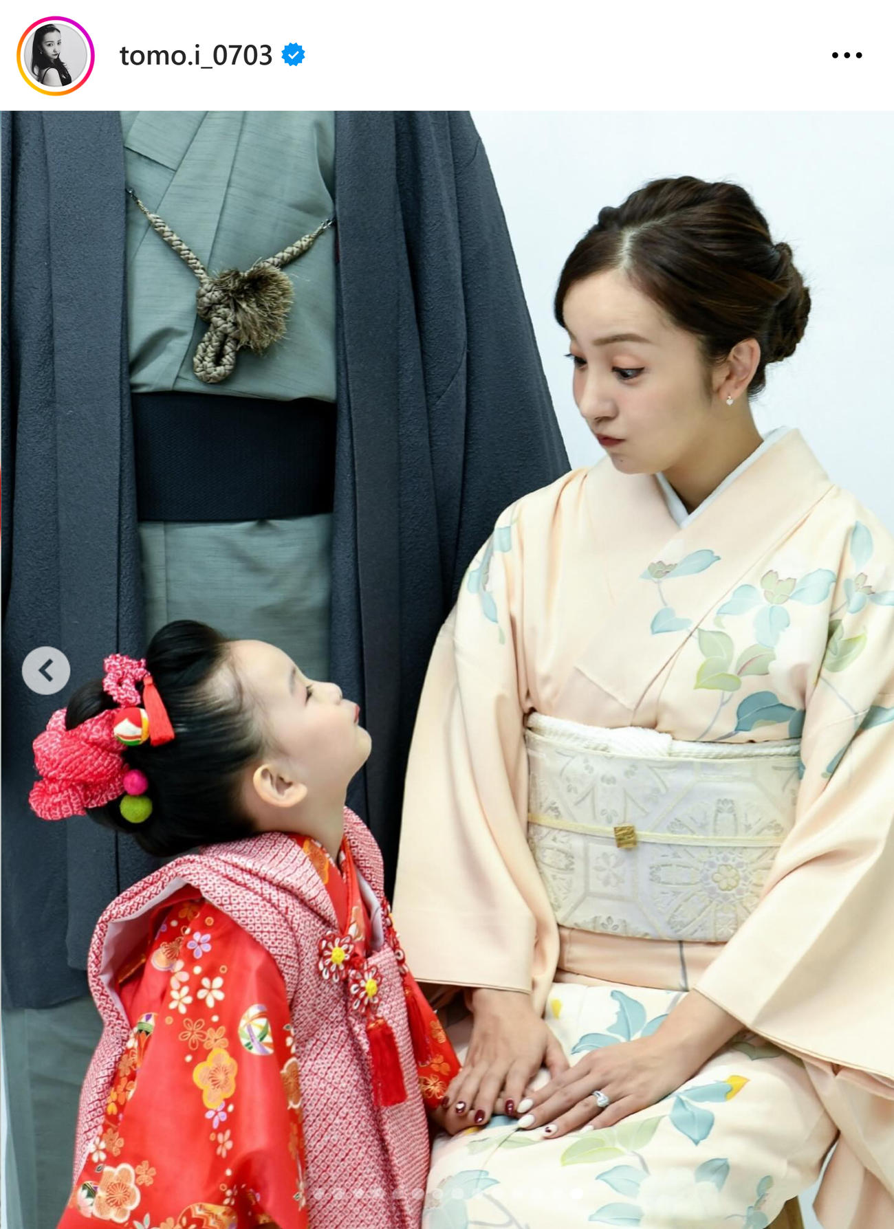 板野友美のインスタグラムから