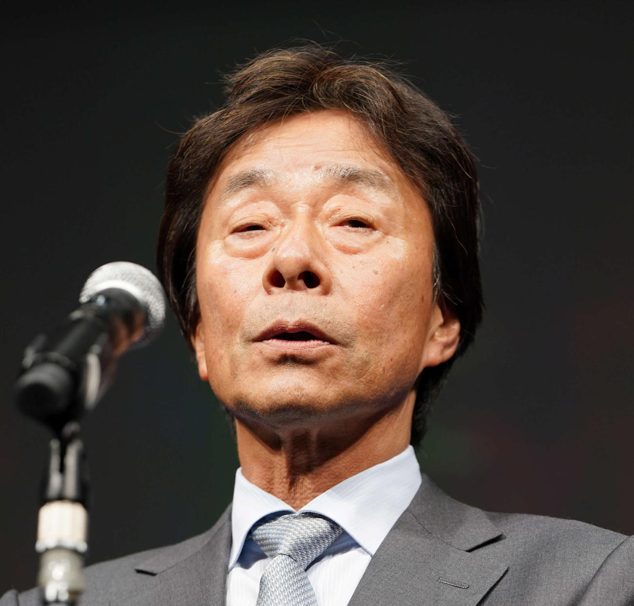 フジテレビ港浩一社長（2023年11月撮影）
