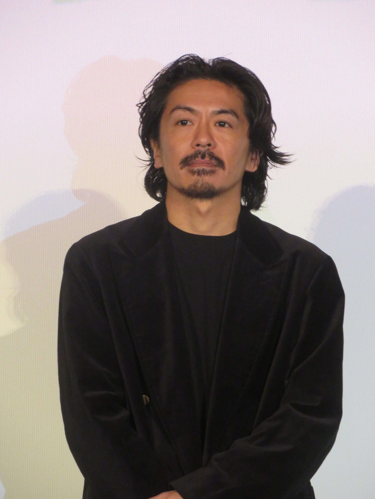映画「雨の中の慾情」公開記念舞台あいさつに登壇した森田剛（撮影・村上幸将）