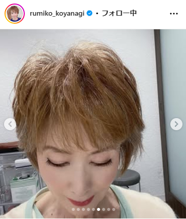 小柳ルミ子のインスタグラムから
