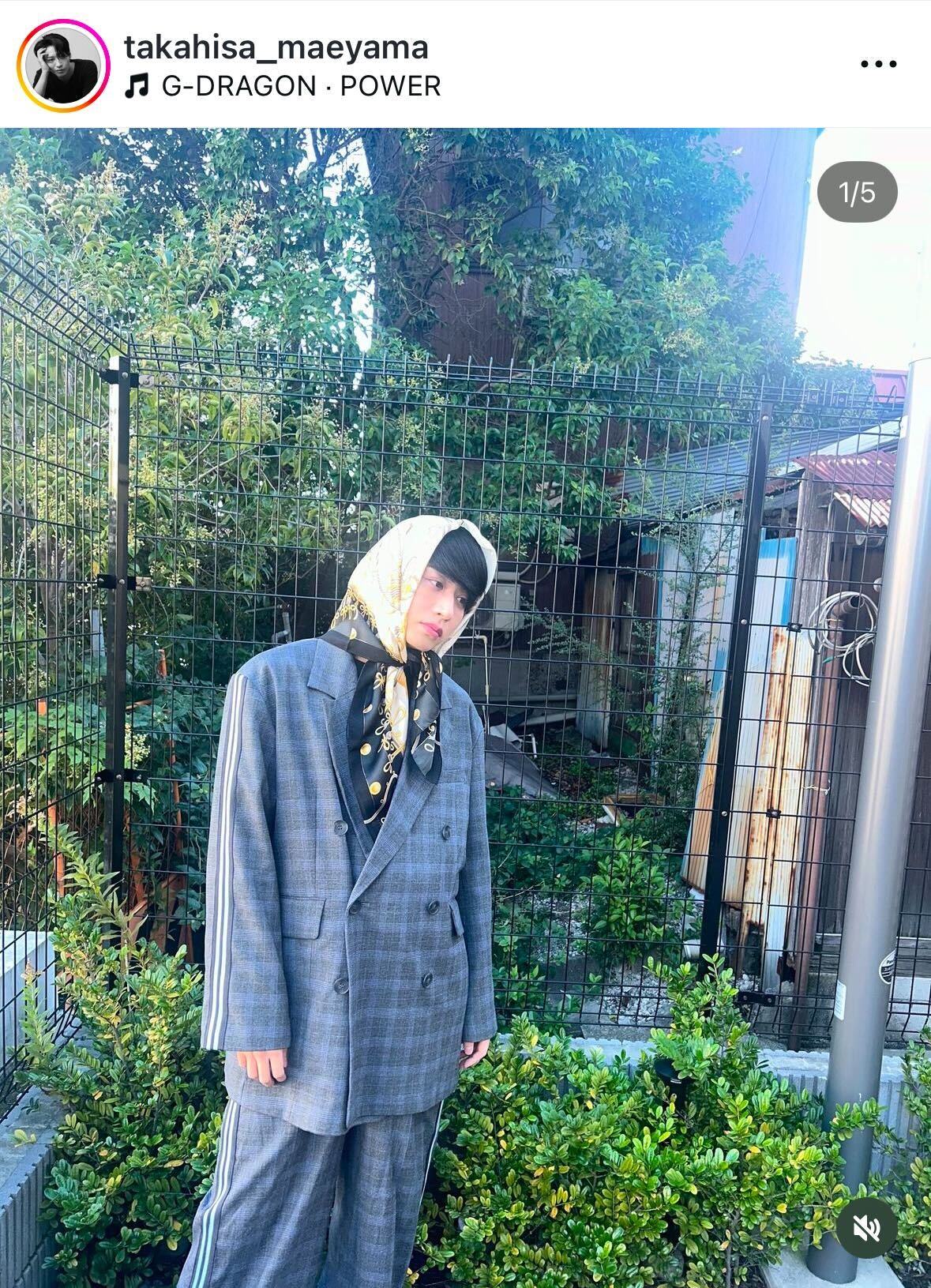 前山剛久のインスタグラムから