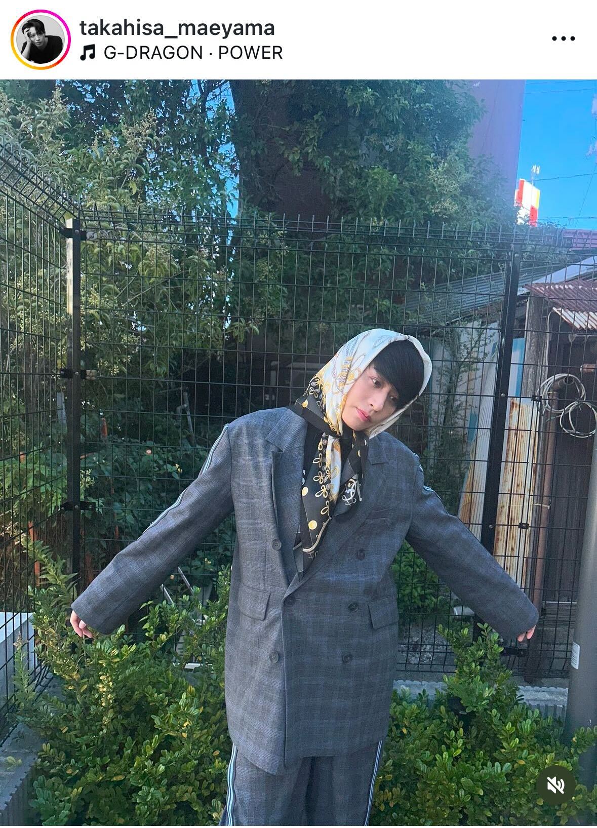 前山剛久のインスタグラムから
