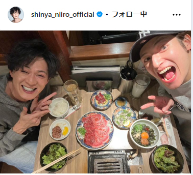 新納慎也のインスタグラムから