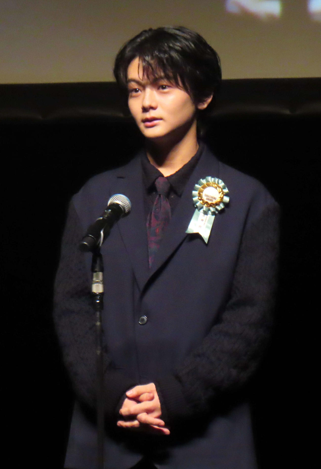 「第16回TAMA映画賞授賞式」に登壇した齋藤潤