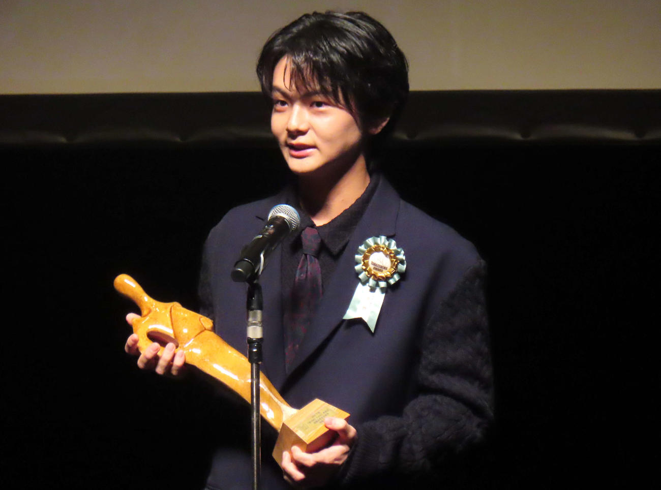 「第16回TAMA映画賞授賞式」に登壇した齋藤潤