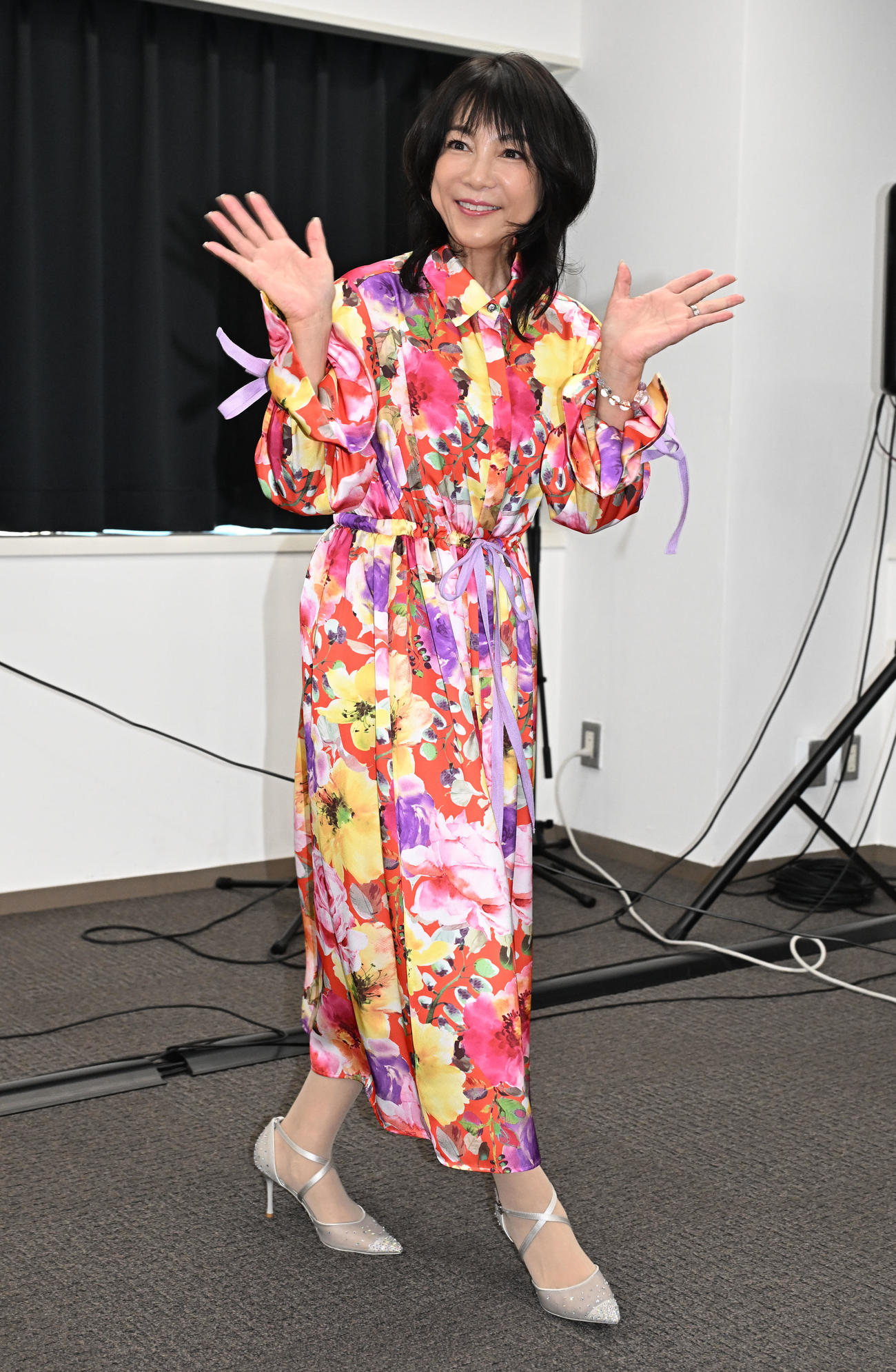 夫の尼子勝紀さんとの共著した書籍を発表した堀ちえみ（撮影・千葉一成）