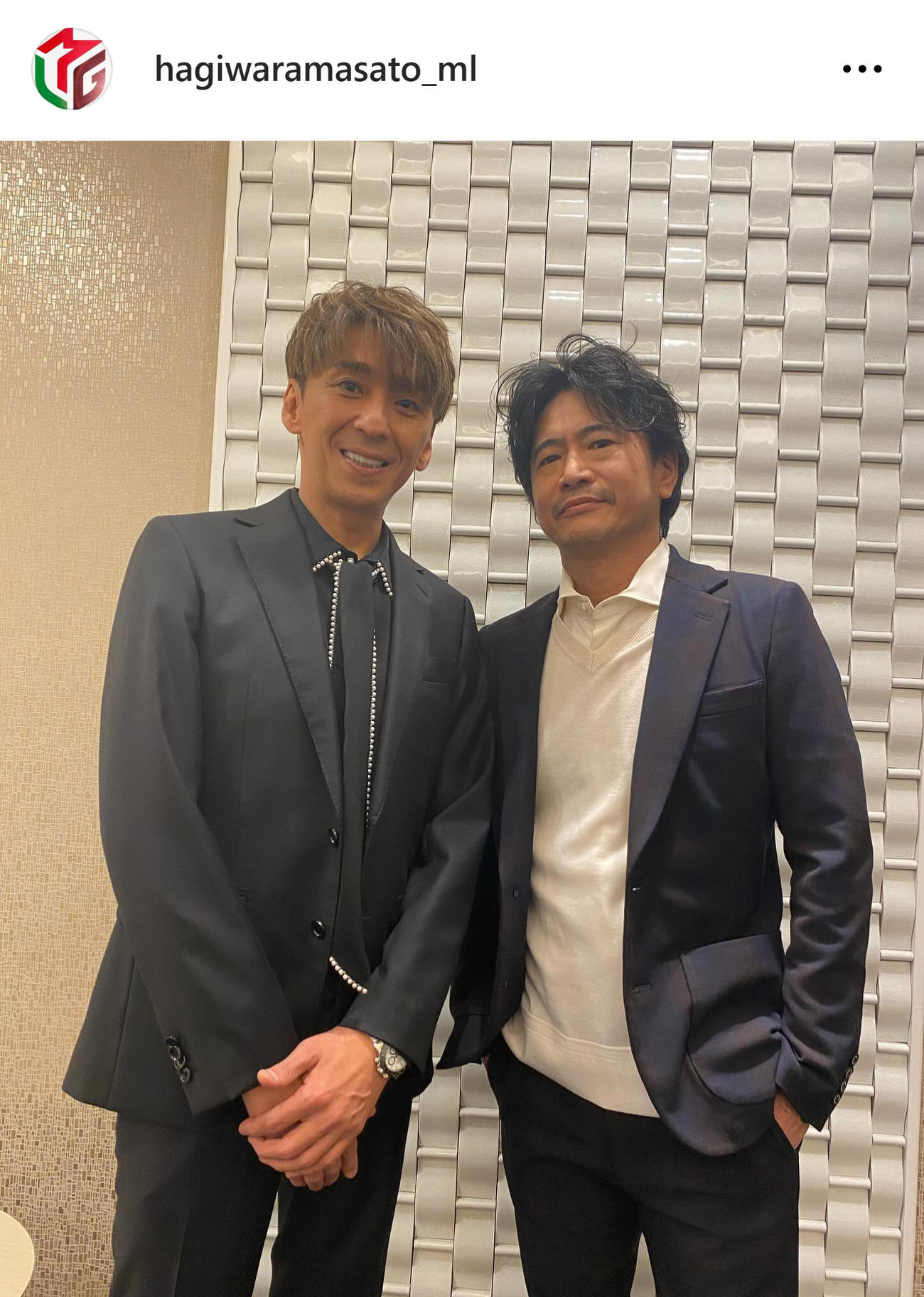 萩原聖人のインスタグラムから
