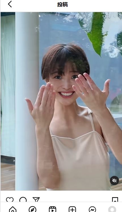 渡邊渚のインスタグラムから