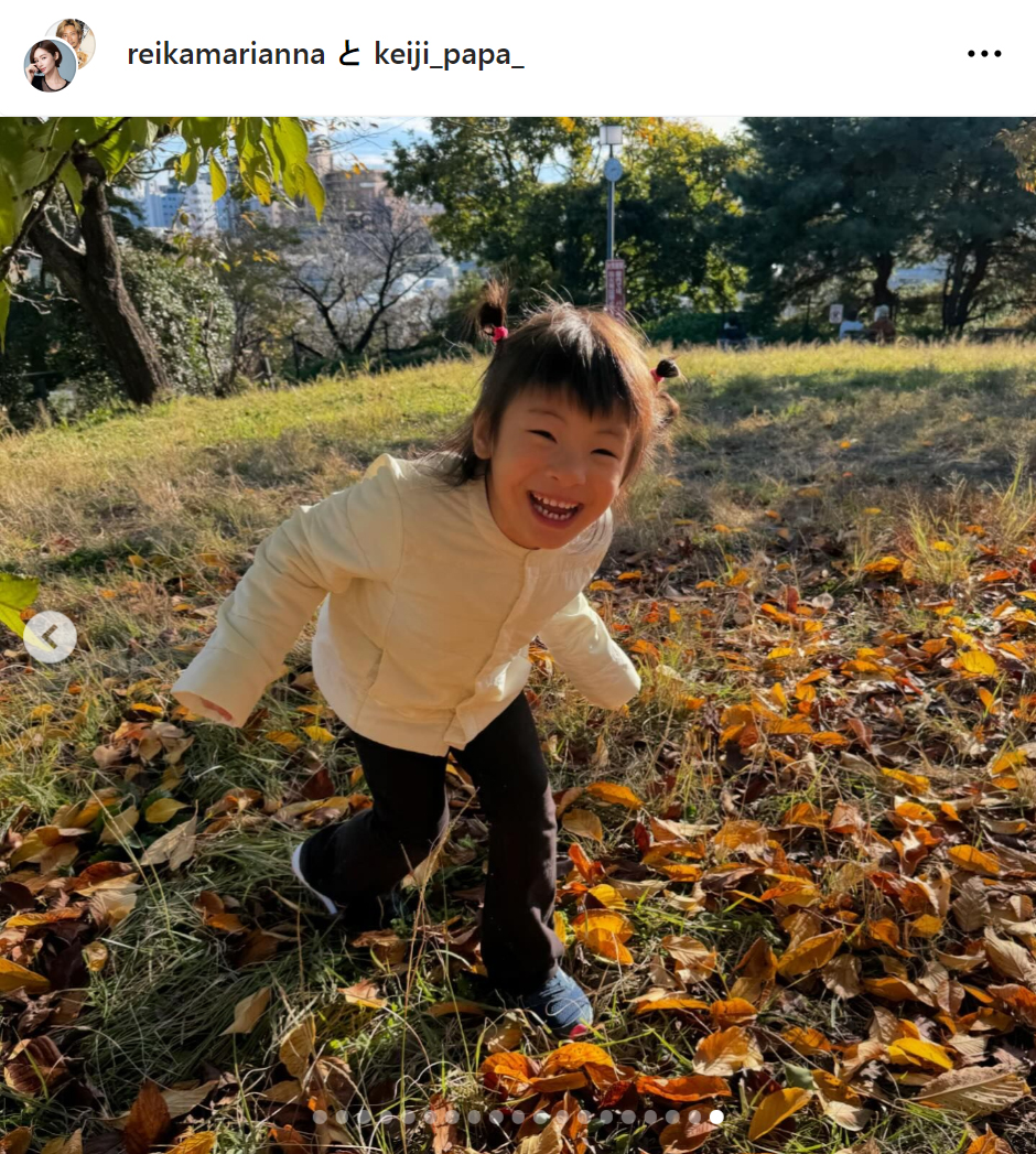 宮崎麗果さんのインスタグラムから