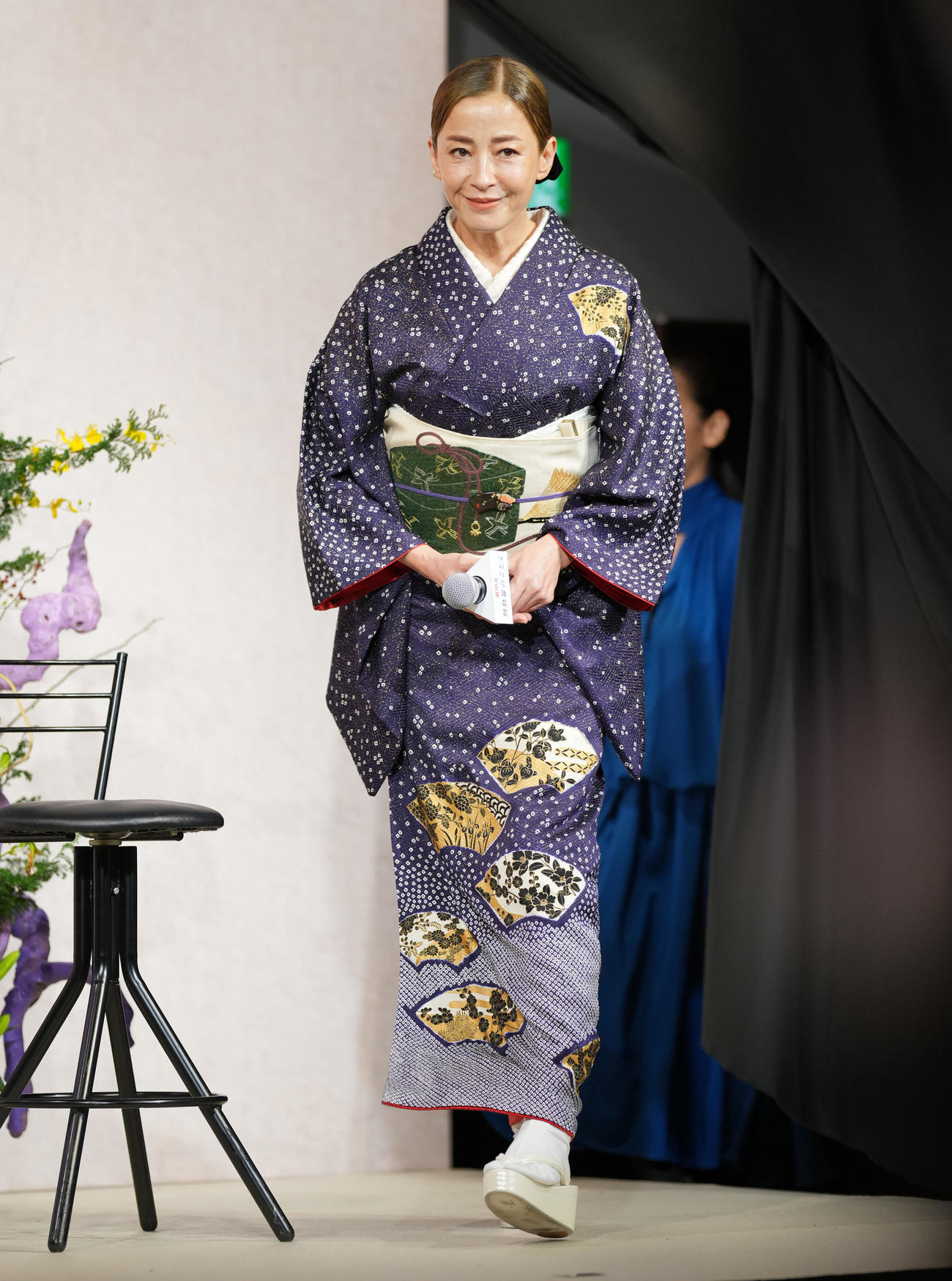 ネットフリックスシリーズ「阿修羅のごとく」完成報告会に登壇する宮沢りえ（撮影・垰建太）