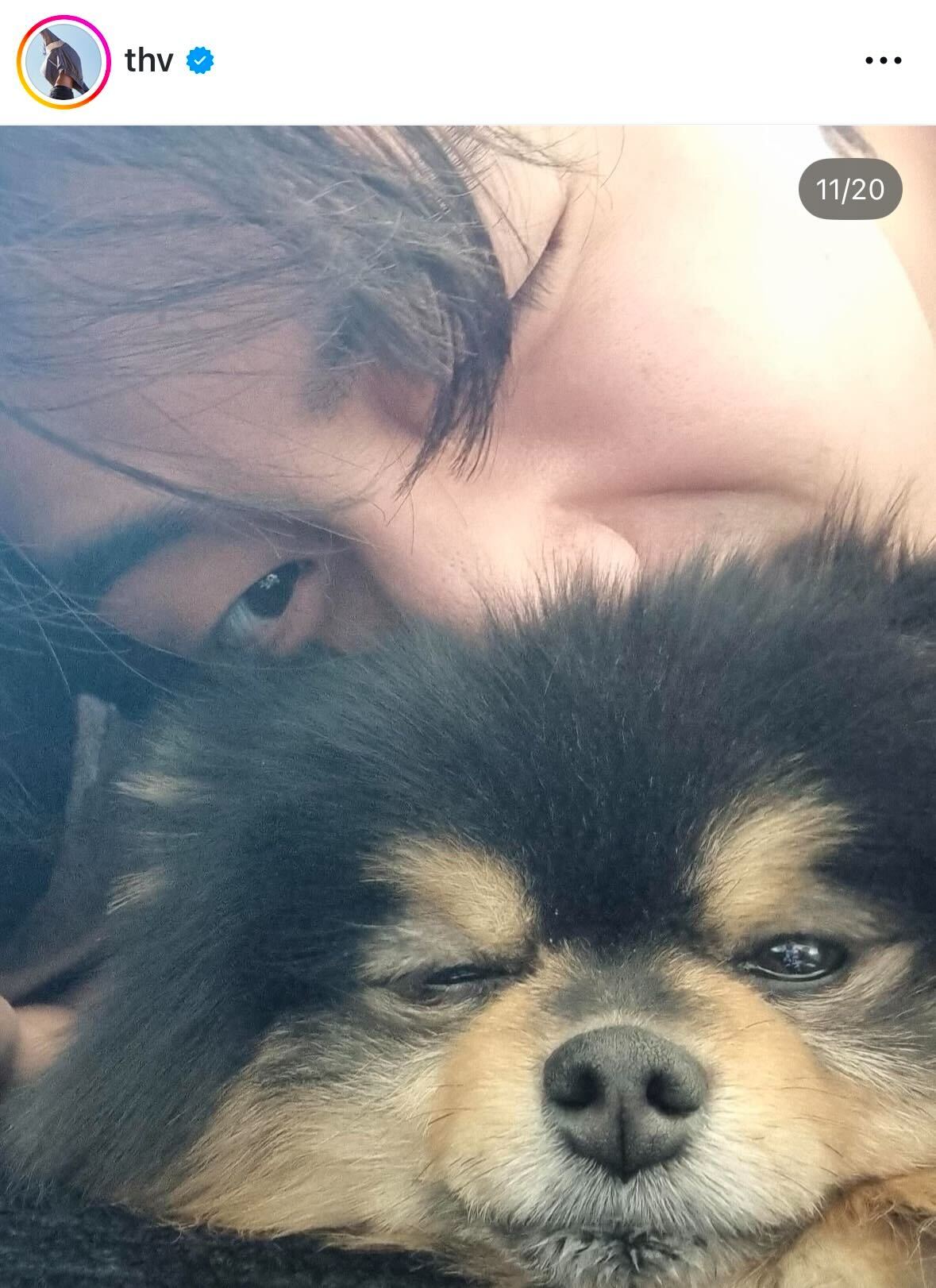 BTS・Ｖのインスタグラムから