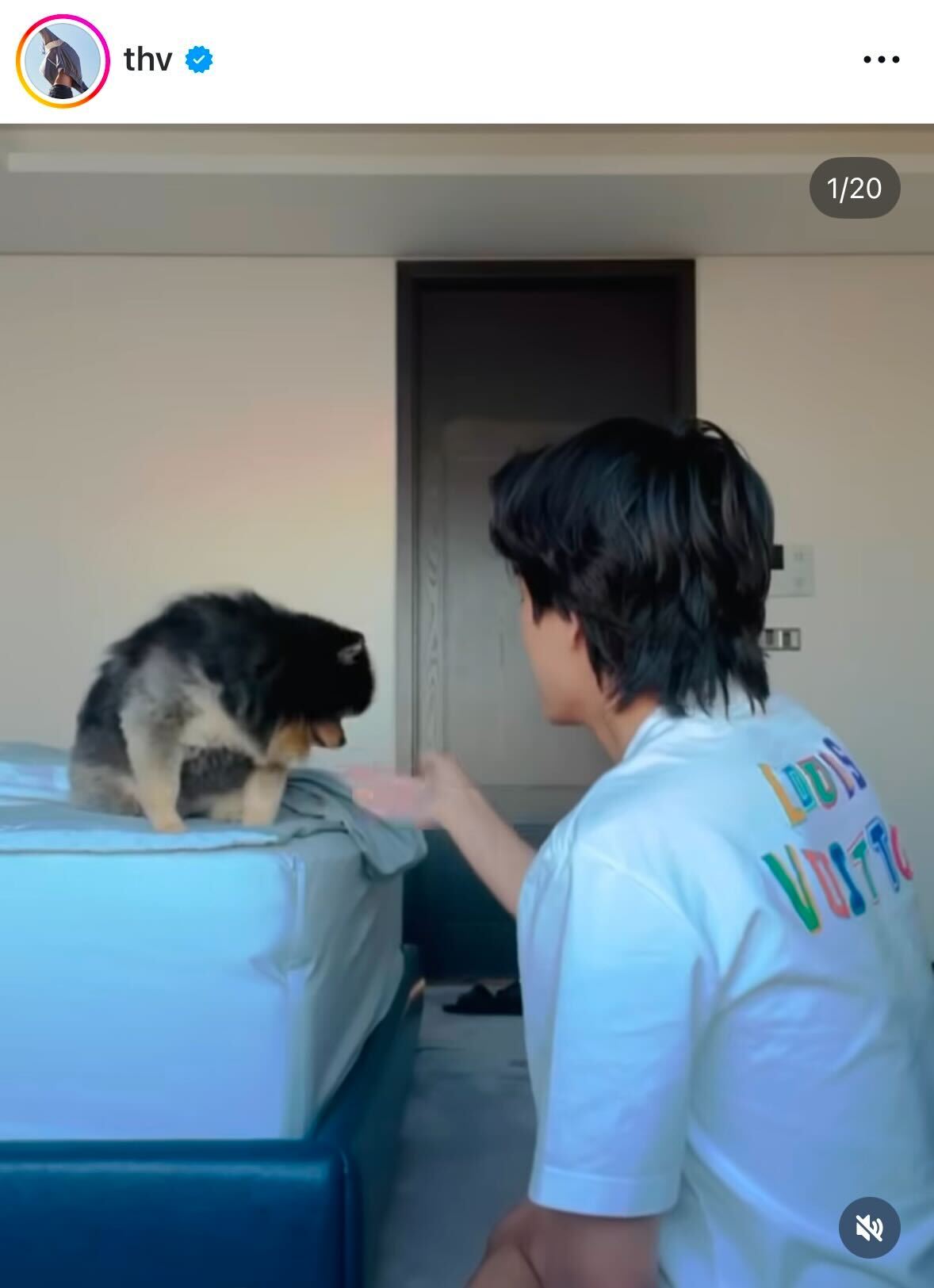 BTS・Ｖのインスタグラムから