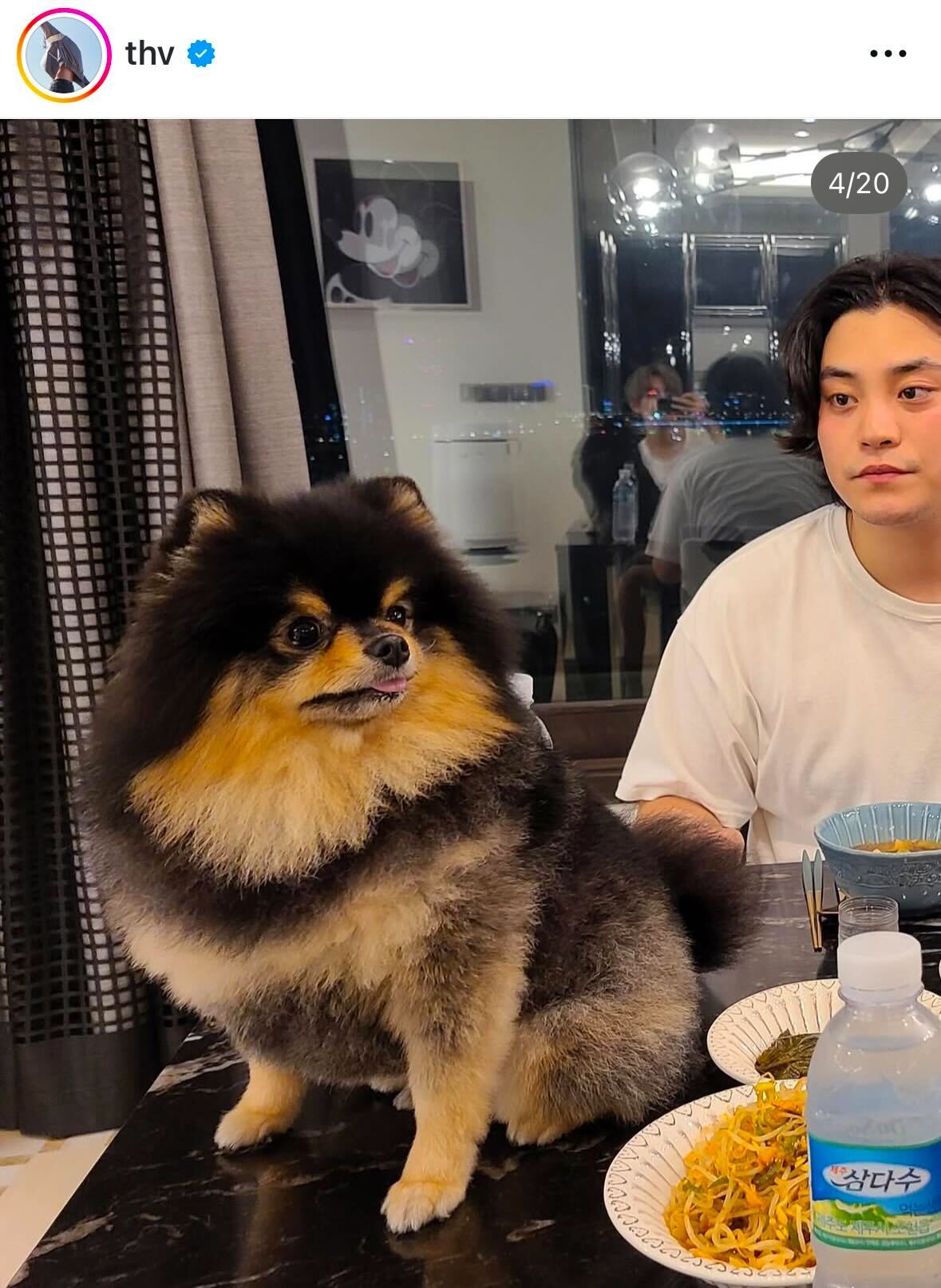 BTS・Ｖのインスタグラムから