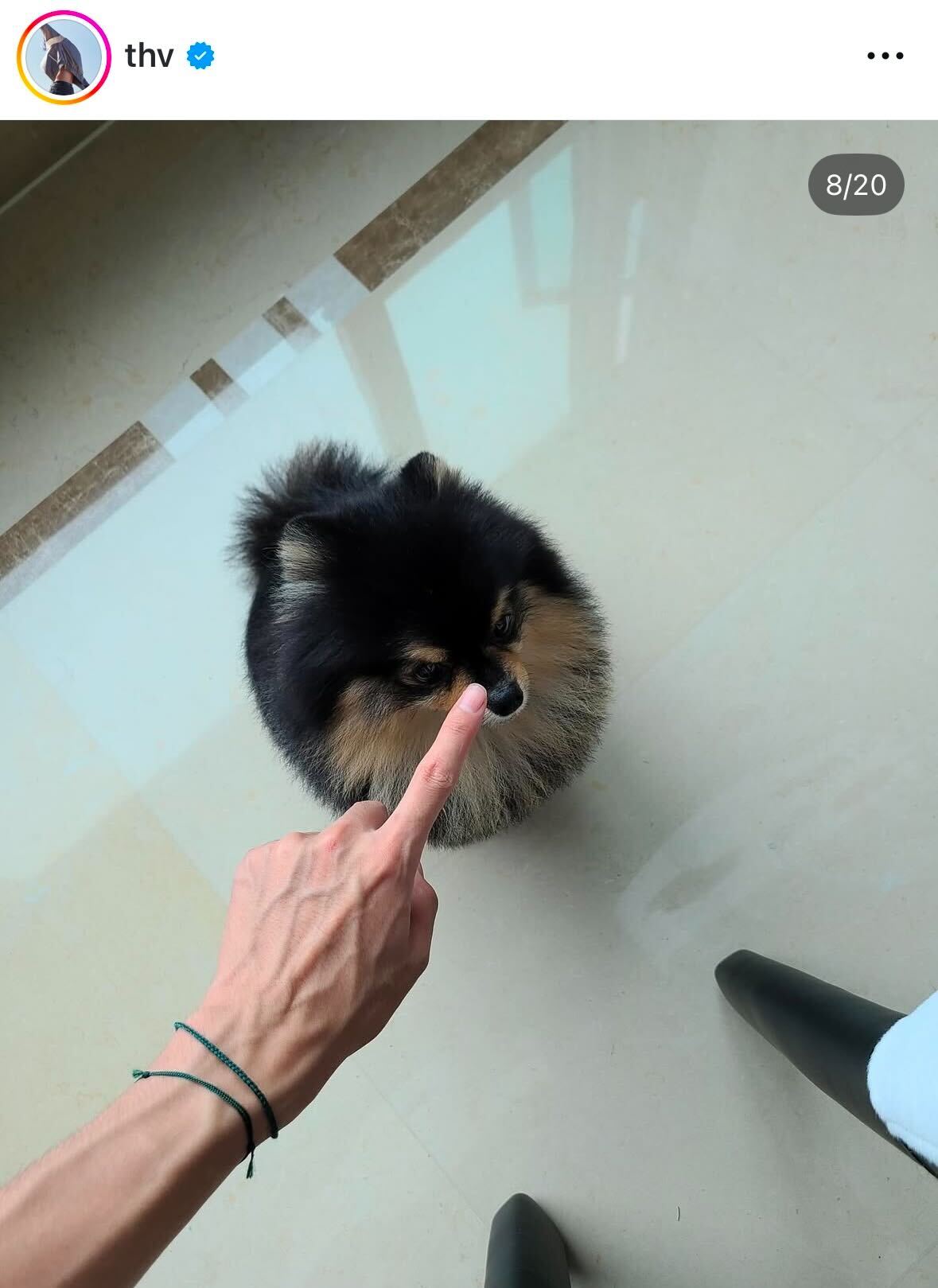 BTS・Ｖのインスタグラムから