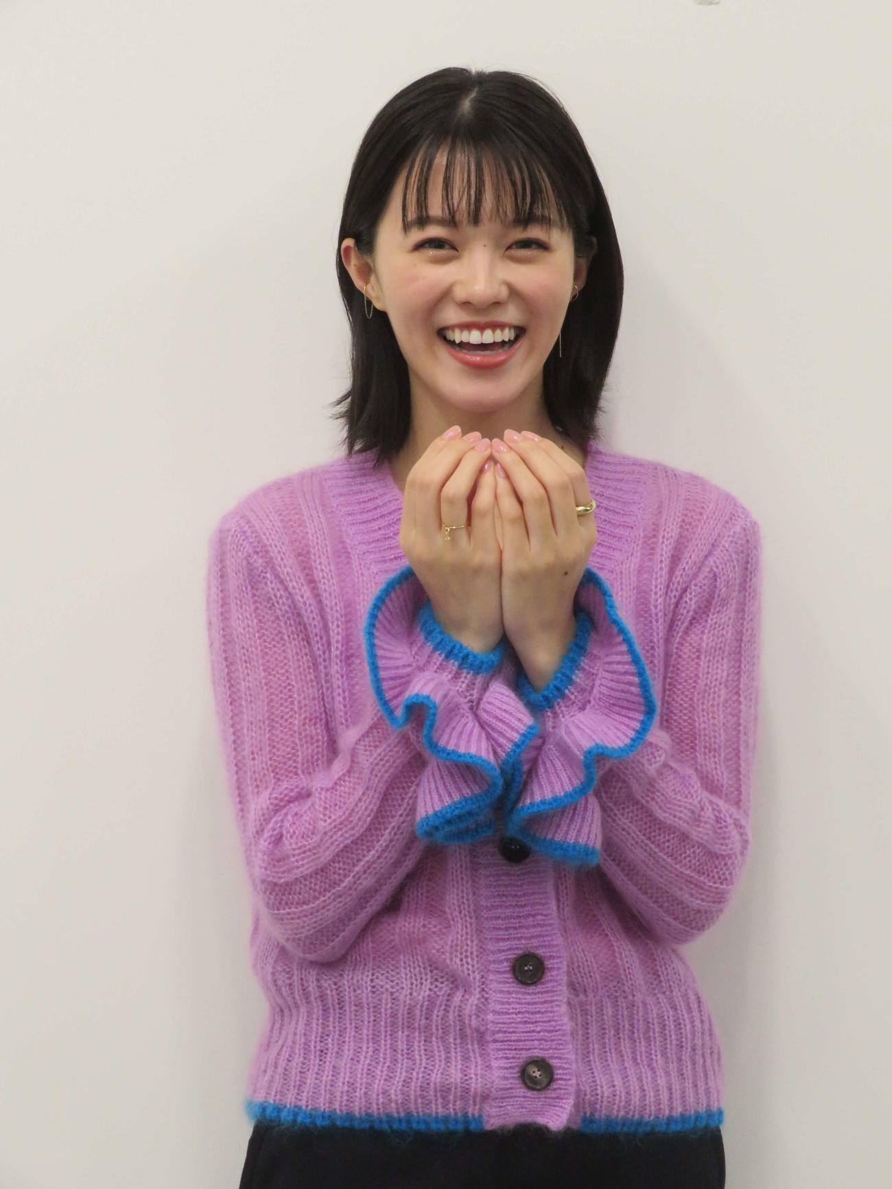中京テレビのドラマの続編＆全国版「こんなところで裏切り飯～嵐を呼ぶ七人の役員～」にダブル主演の志田彩良（撮影・村上幸将）