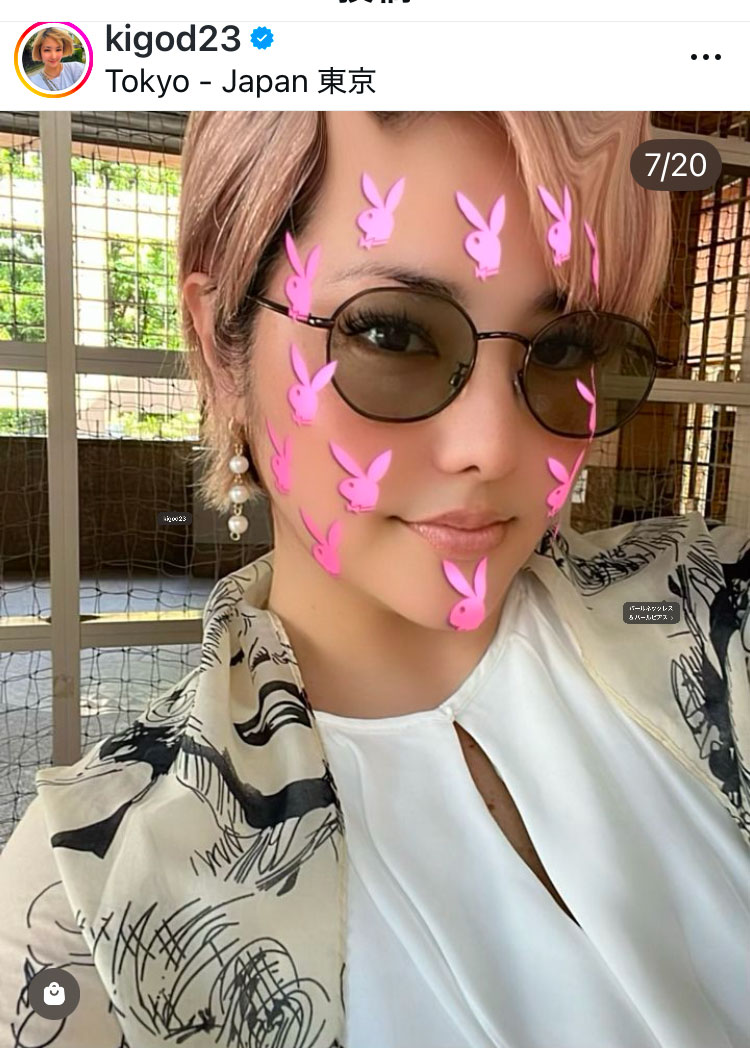 希良梨のインスタグラムから