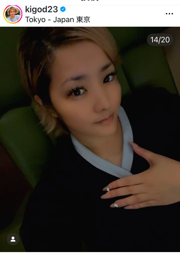 希良梨のインスタグラムから
