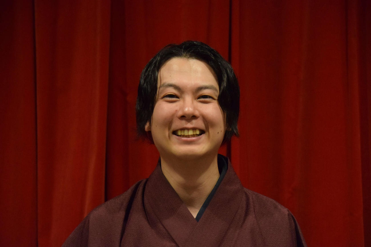 松竹若手落語家ライブに意気込んだ笑福亭喬龍（撮影・阪口孝志）
