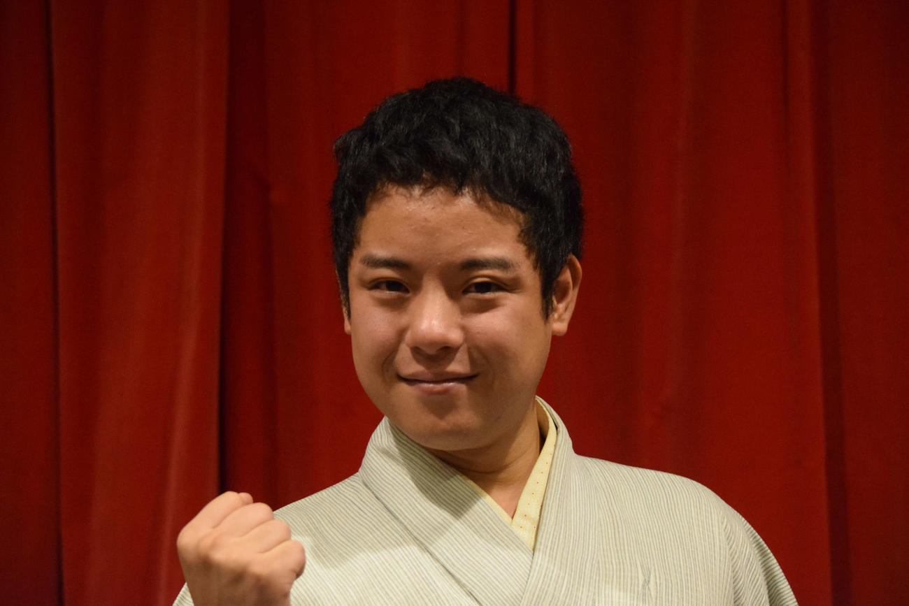 松竹若手落語家ライブに意気込んだ笑福亭呂翔（撮影・阪口孝志）