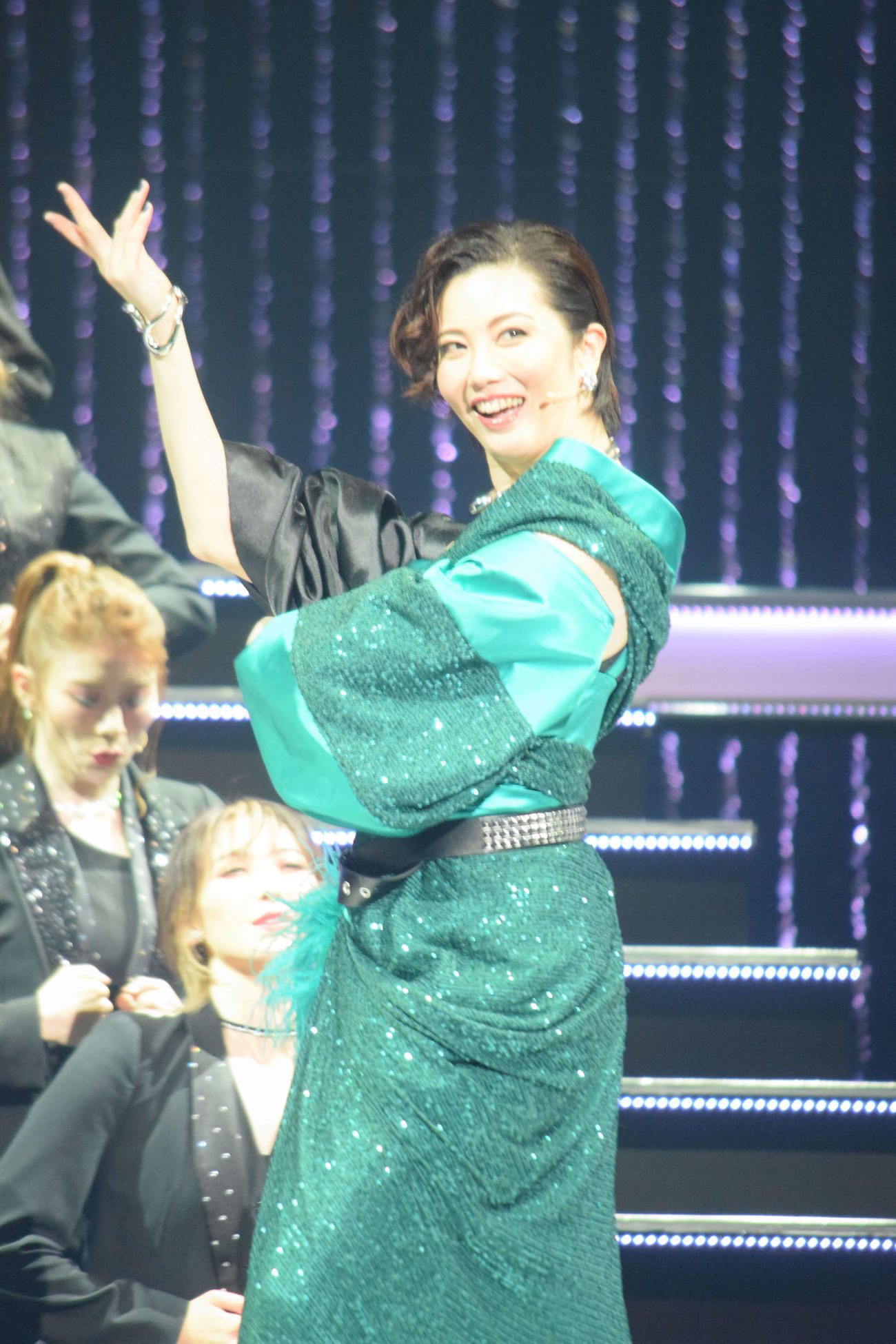 「RUNWAY」のゲネプロに参加した壮一帆（撮影・阪口孝志）