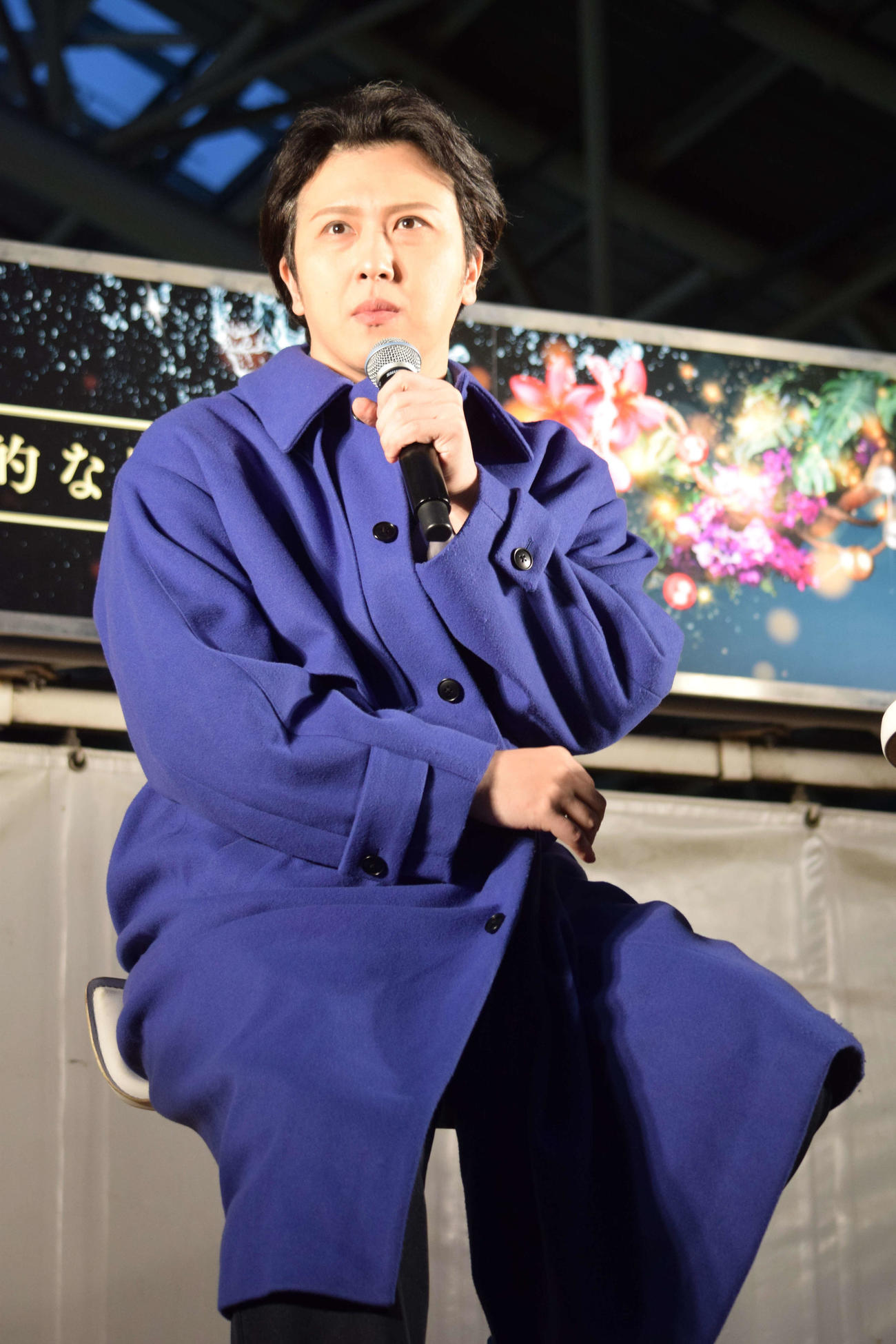 「モアナと伝説の海2」トークイベントに登場した尾上松也（撮影・阪口孝志）